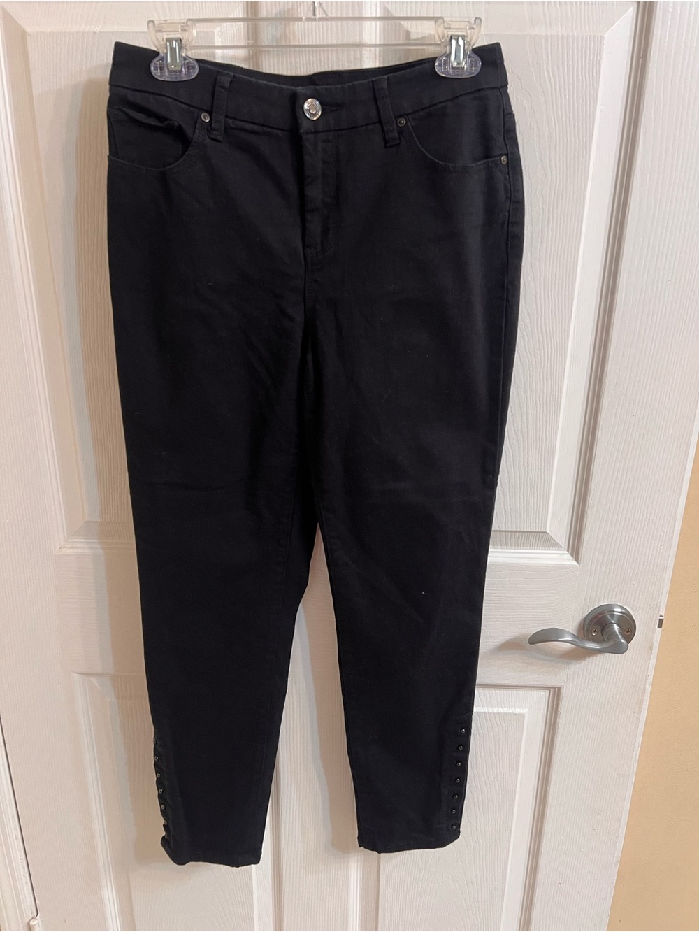 Chicos So Slimming Girlfriend Slim Leg Ankle Jeans Sz 4R/0